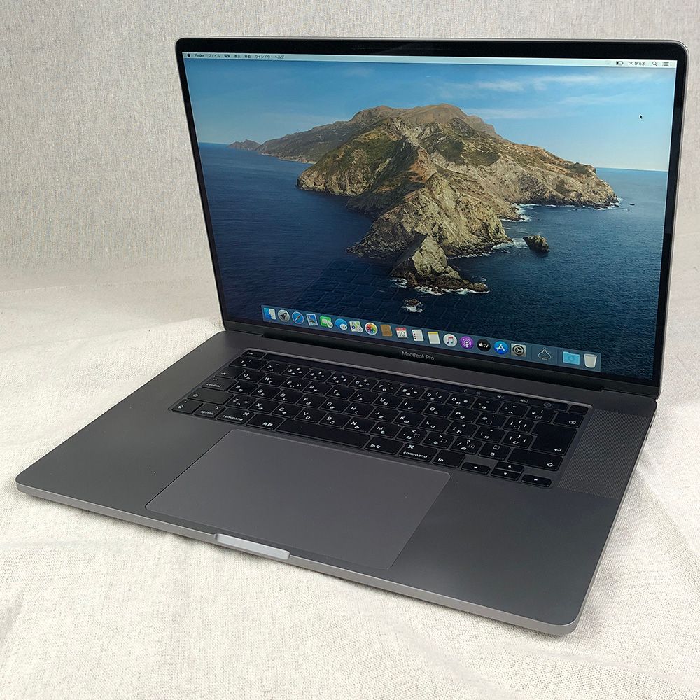 本体のみ】Apple MacBook Pro (16インチ, 2019)【Touch Bar・i9
