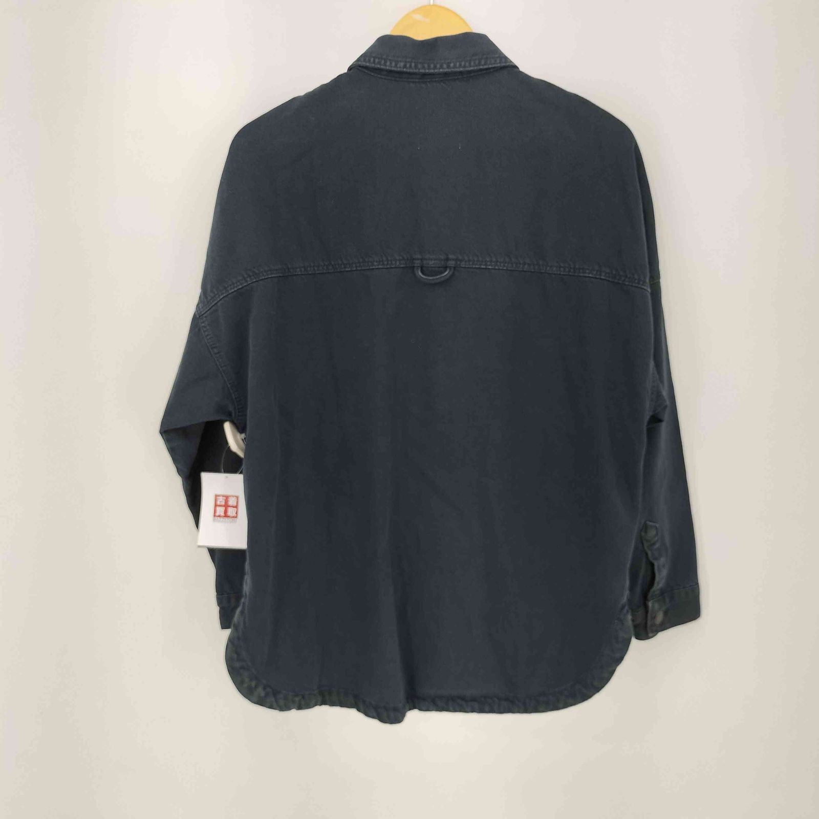 さらです。 ザラ ZARA フロントポケット デニムスナップジャケット レディース