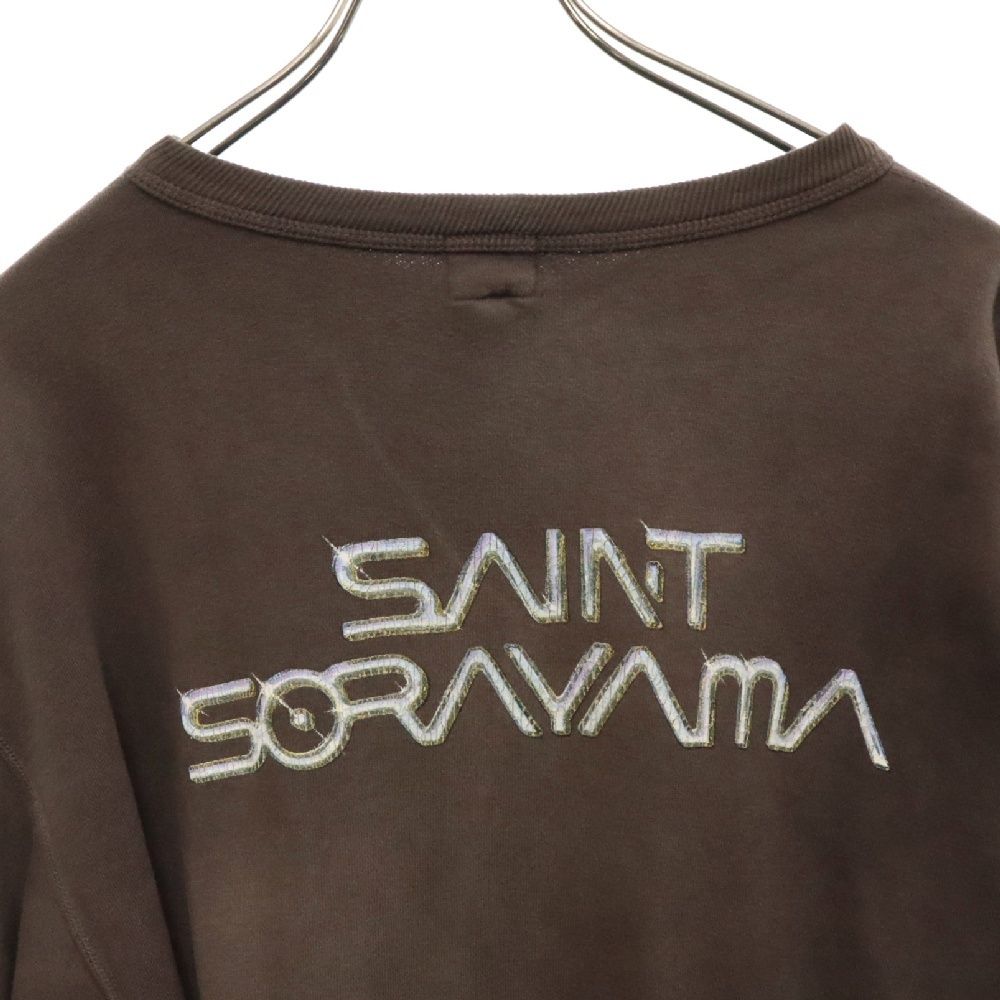 SAINT MICHAEL (セントマイケル) 22SS SORAYAMA SEXY ROBOT SWEAT CREW 空山基 セクシーロボットプリント  ヴィンテージ加工クルーネックスウェットトレーナー SM-S22-0000-074 - メルカリ