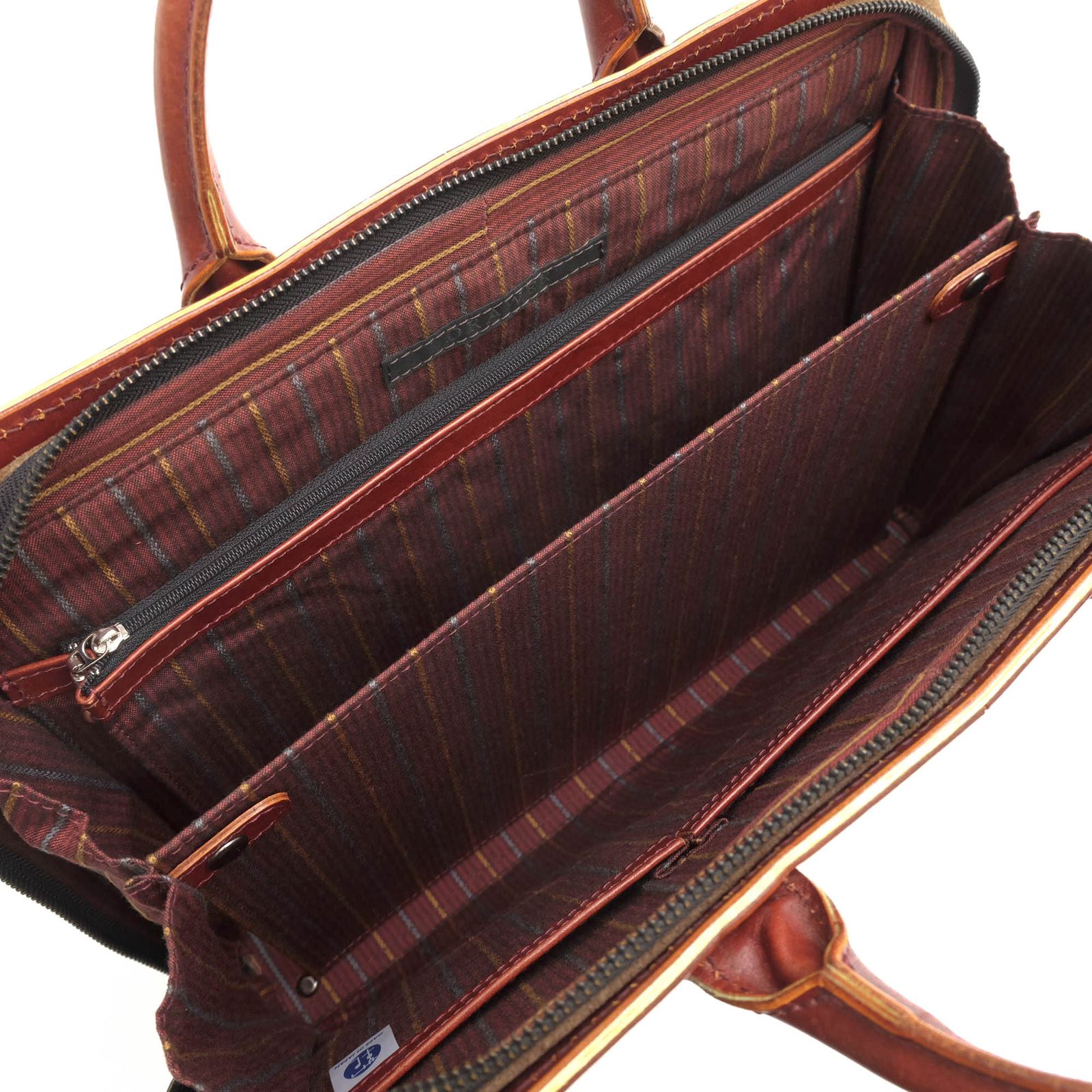 ドゥロワー テッズ ブリーフケース ビジネスバッグ 2層 レザー 本革