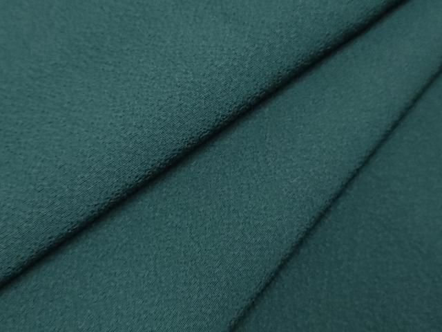 平和屋着物●上質な色無地 千歳緑色 正絹 DAAY2484op