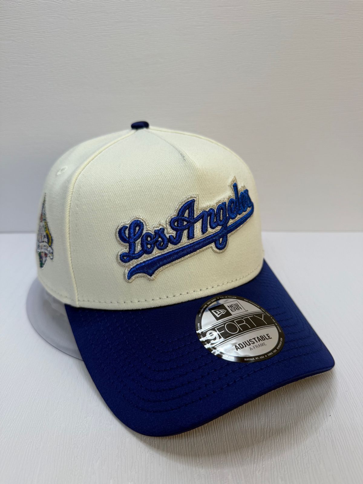 Newera ロサンゼルスドジャース VIVA Los Dogers 9forty A-FRAME スナップバックキャップ ツートン