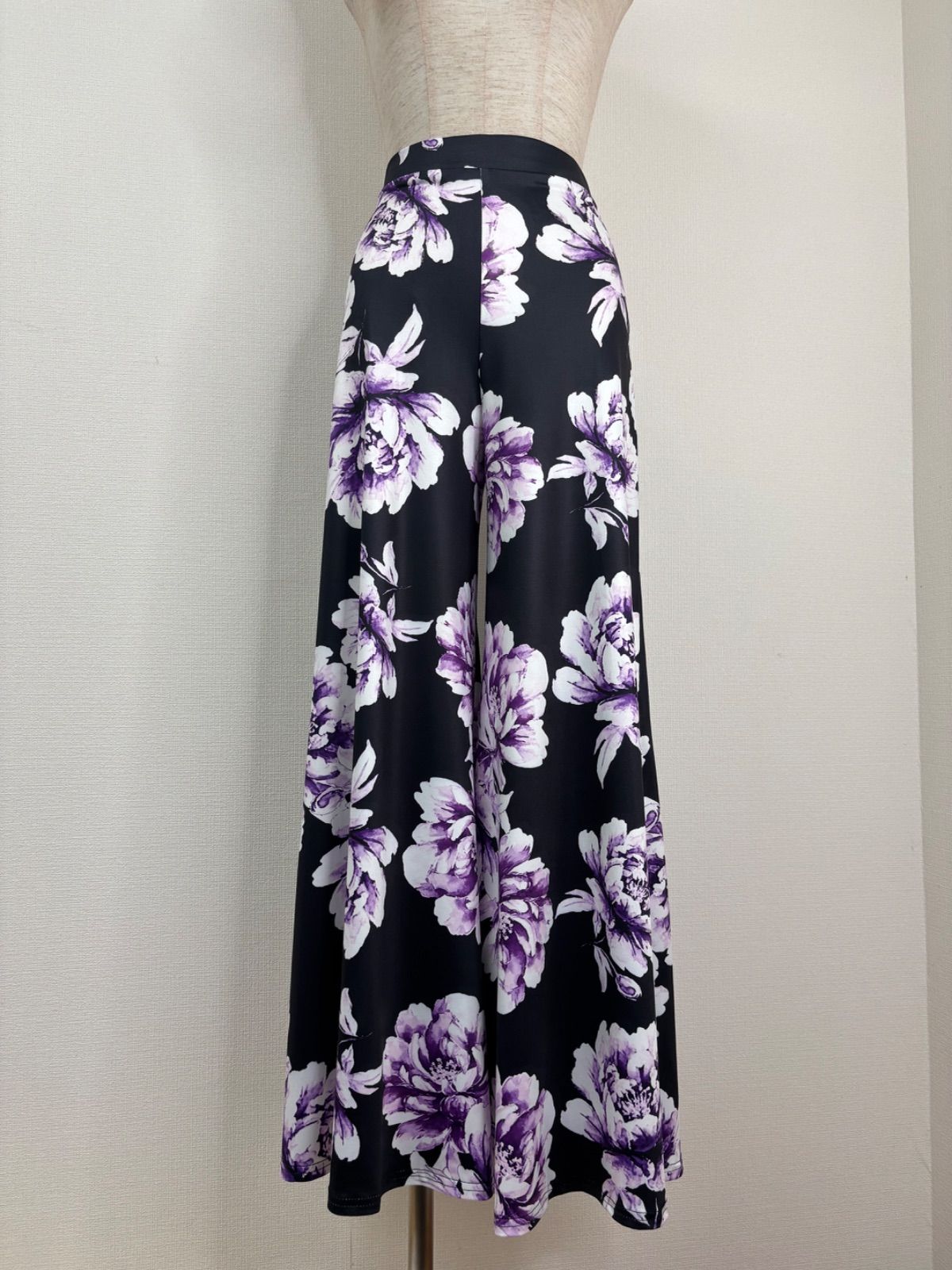 変形スリーブ 裾スリットフ