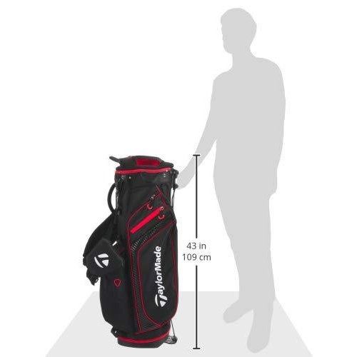 TaylorMade - テーラーメイド キャディバッグ TM キャリーライト 4WAY スタンドバッグ TaylorMade テーラーメイド 9.5型 キャディバッグ キャリー