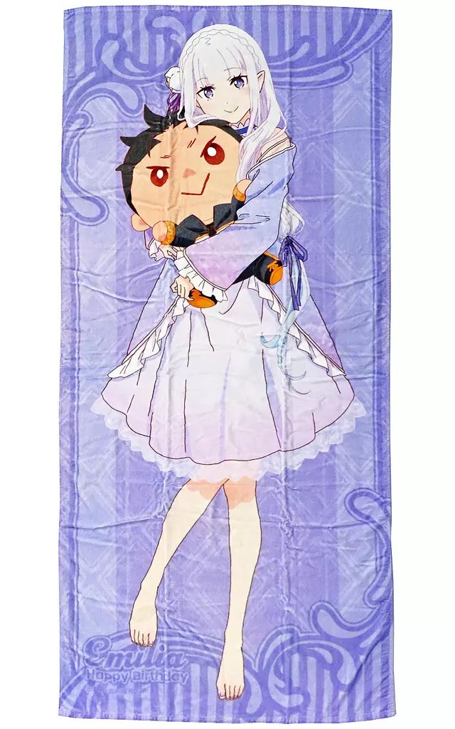 中古】雑貨 エミリア グラフィックGrandタオル2000 エミリアの誕生日