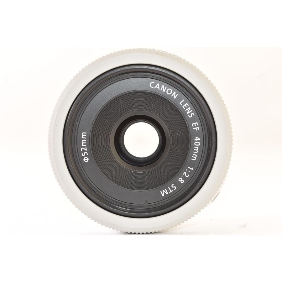 Canon キャノン EF 40 mm F 2.8 STM ホワイト 2508012 コンバージョンレンズ カメラ