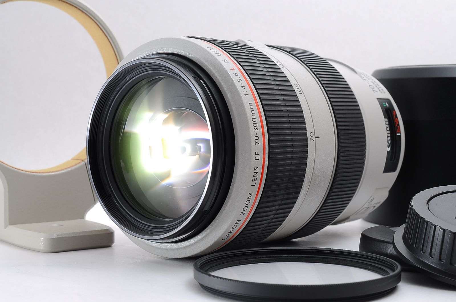 上品 Canon キヤノン EF 70-300mm F4-5.6 L IS USM 望遠ズームレンズ 手ブレ補正搭載