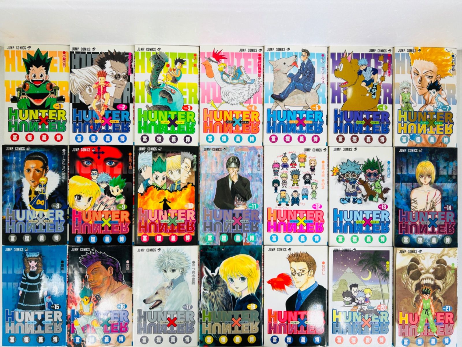 漫画コミック【HUNTER×HUNTER ハンター×ハンター 1-37巻＋緋色の