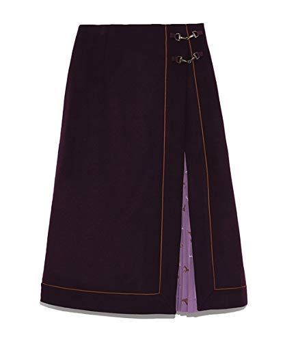 Size Free Size_Color PPL リリーブラウン 馬柄切り替えメルトンスカート LWFS194068 レディース PPL 日本 F サイズ