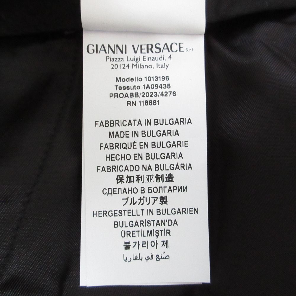 未使用 VERSACE ヴェルサーチ 2023年モデル ハンガー付き ストレッチ  