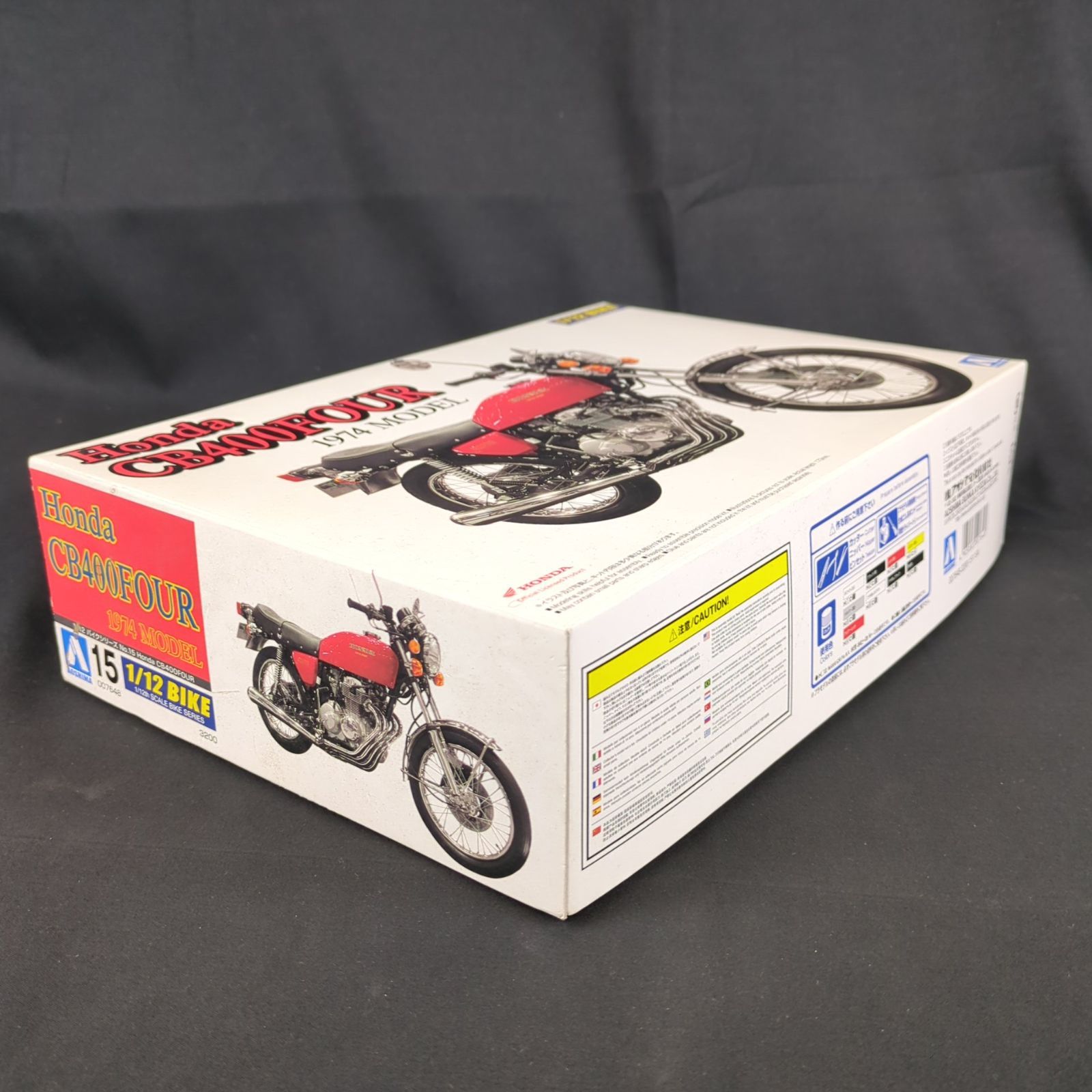 品 アオシマ 1 12 バイク No.15 1 12 Honda CB400FOUR 1974 MODEL