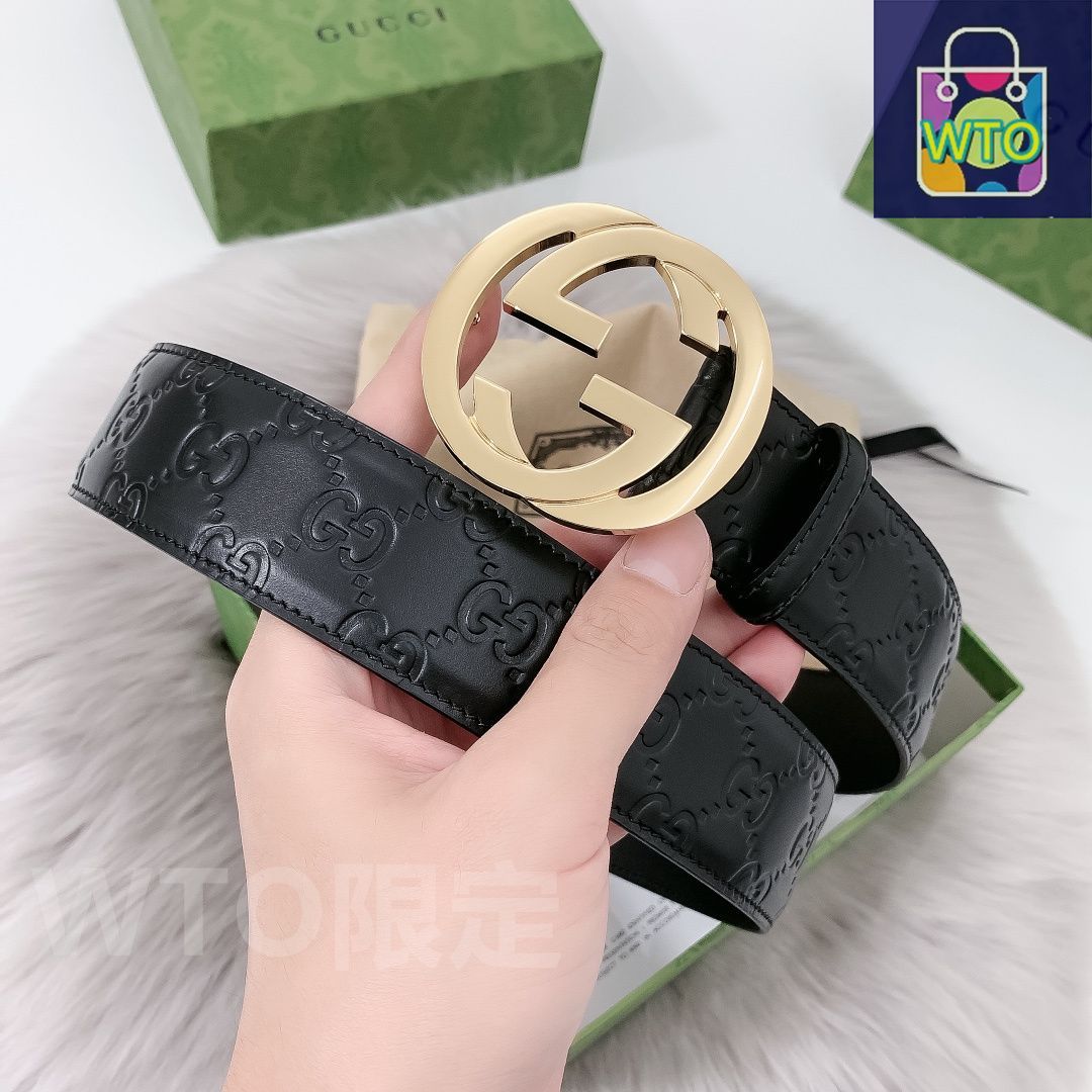 今日特価】Gucci グッチ クラシックシリーズ ダブル G バックル