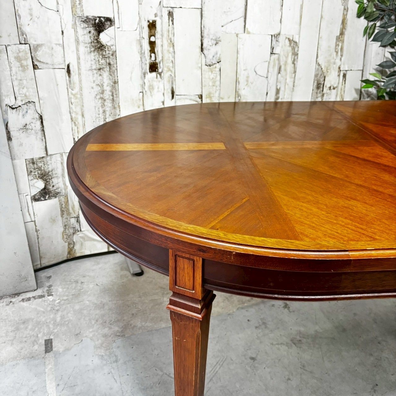 マルニ木工 地中海ロイヤル ダイニングテーブル 伸長式 マルニ 地中海