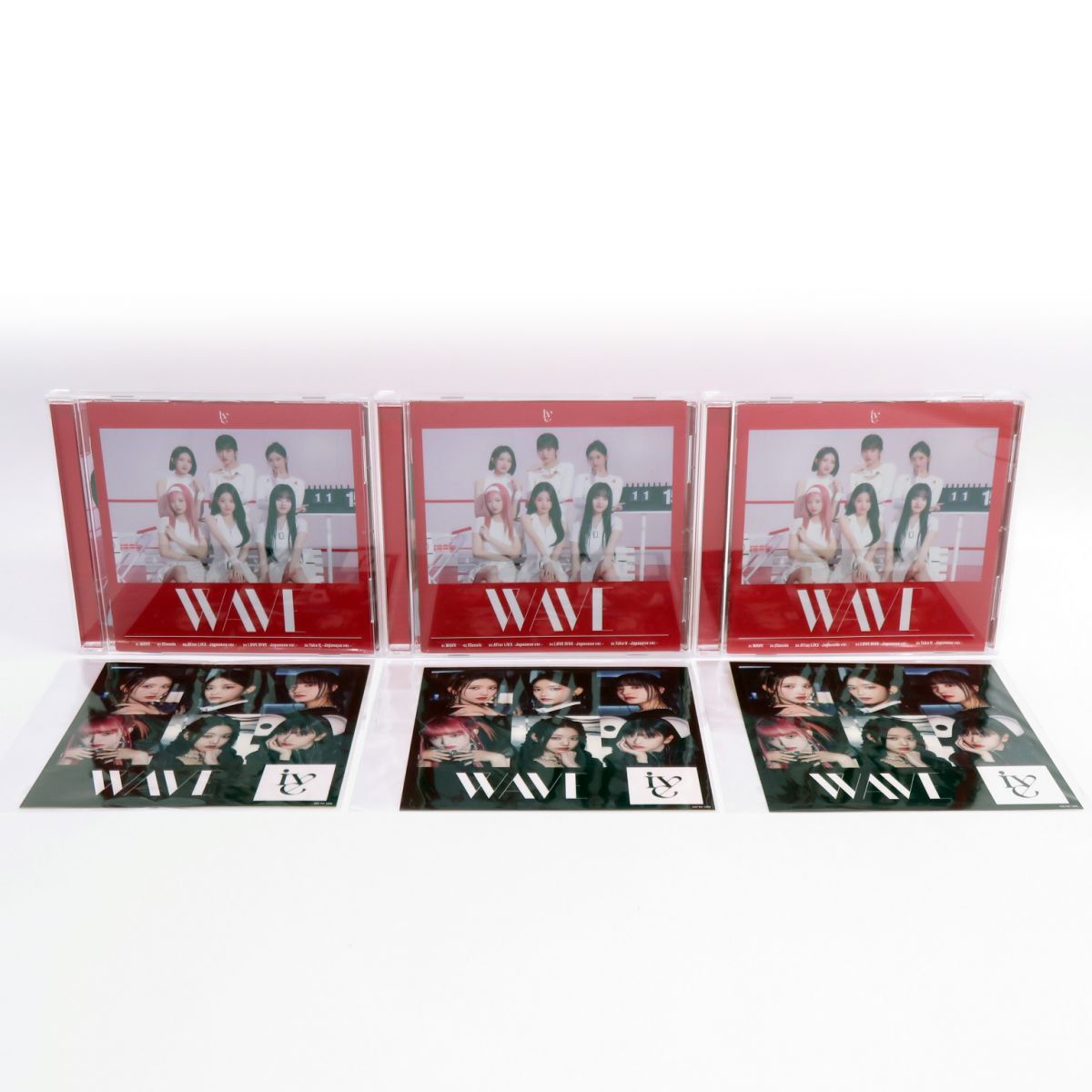 CD IVE JAPAN 1st EP WAVE 通常盤 ソロピクチャーレーベル 3種