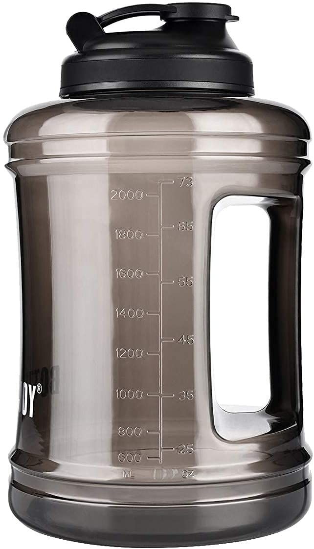 【人気商品】2500ml 【安全・BPAフリー】 目盛り付き 2200ml 大容量 広口 直飲み 水筒 洗いやすい 携帯便利 男の子 VENNERLI 女の子 子供大人兼用 アウトドアウォーターボトル