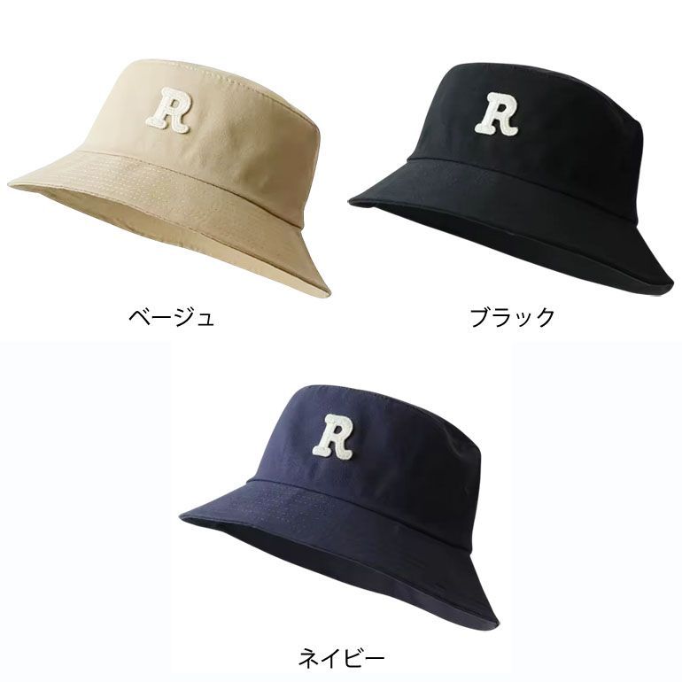 新品 一年中活躍してくれるバケットハット/ブラック(CG-CAP29