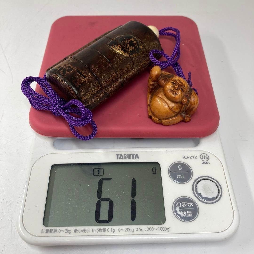 江戸時代 極上 根付 印籠 61g 東さ5-0821① - メルカリ