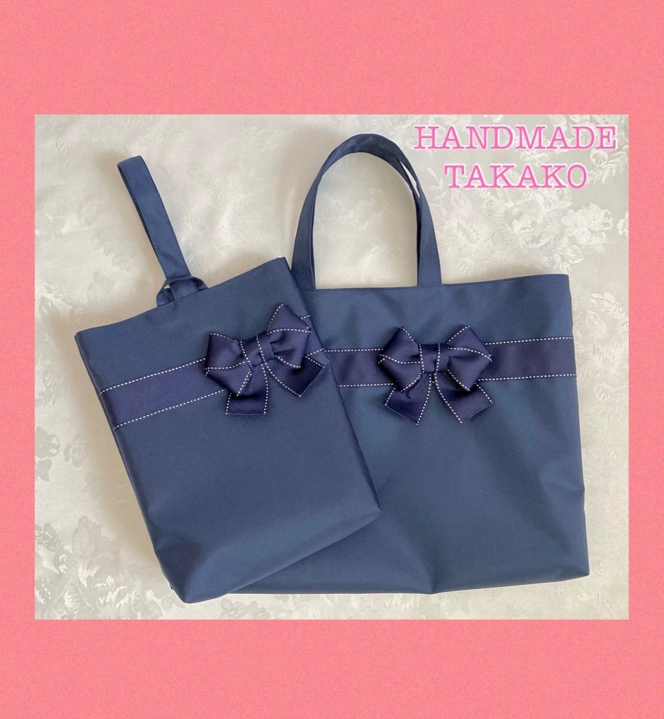 停止中】キンブレリボン バッグチャーム オーダーページ リボン 文字