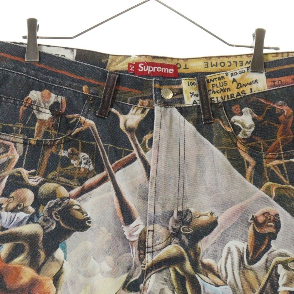 Supreme★Ernie Barnes アーニー・バーンズ バギーショーツ Supreme Ernie Barnes Baggy Denim Short (SS25) - $168
