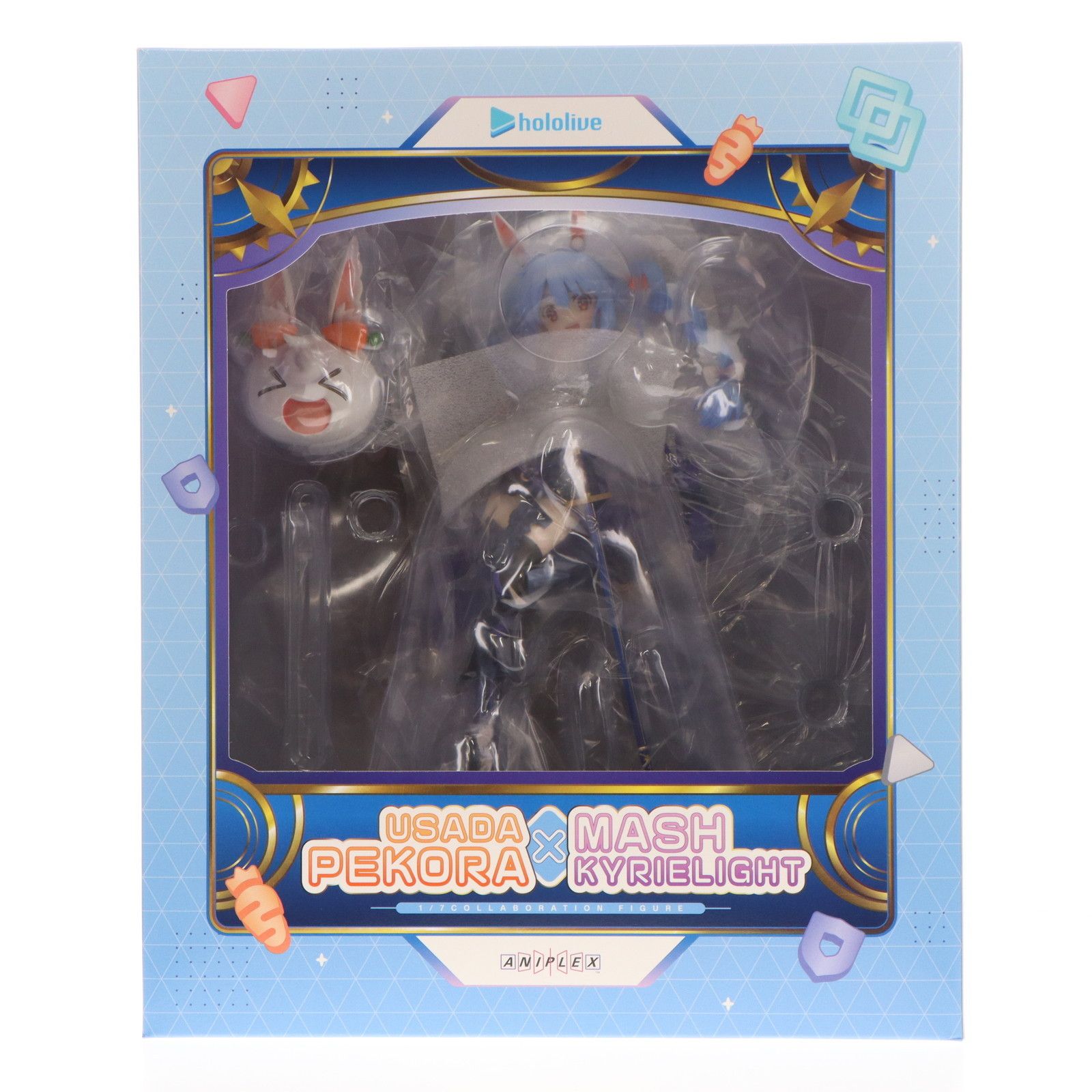 兎田ぺこらxマシュ·キリエライト フィギュア 兎田ぺこら × マシュ・キリエライト 1/7コラボレーションフィギュア