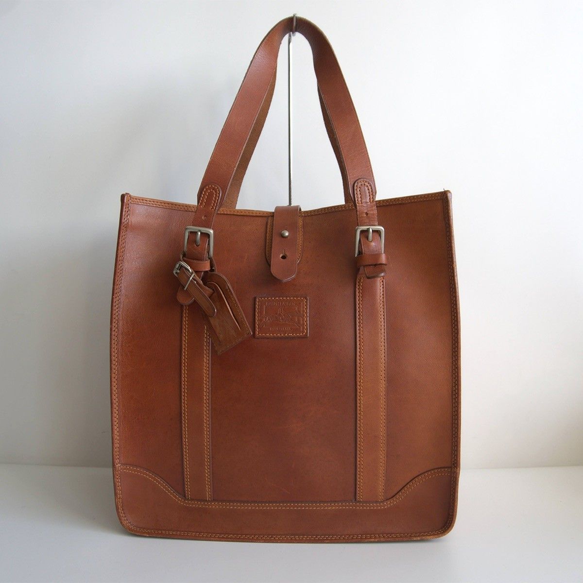 品 POLO RALPH LAUREN オールレザー トートバッグ レザー ヴィンテージ ラルフローレン 25100150