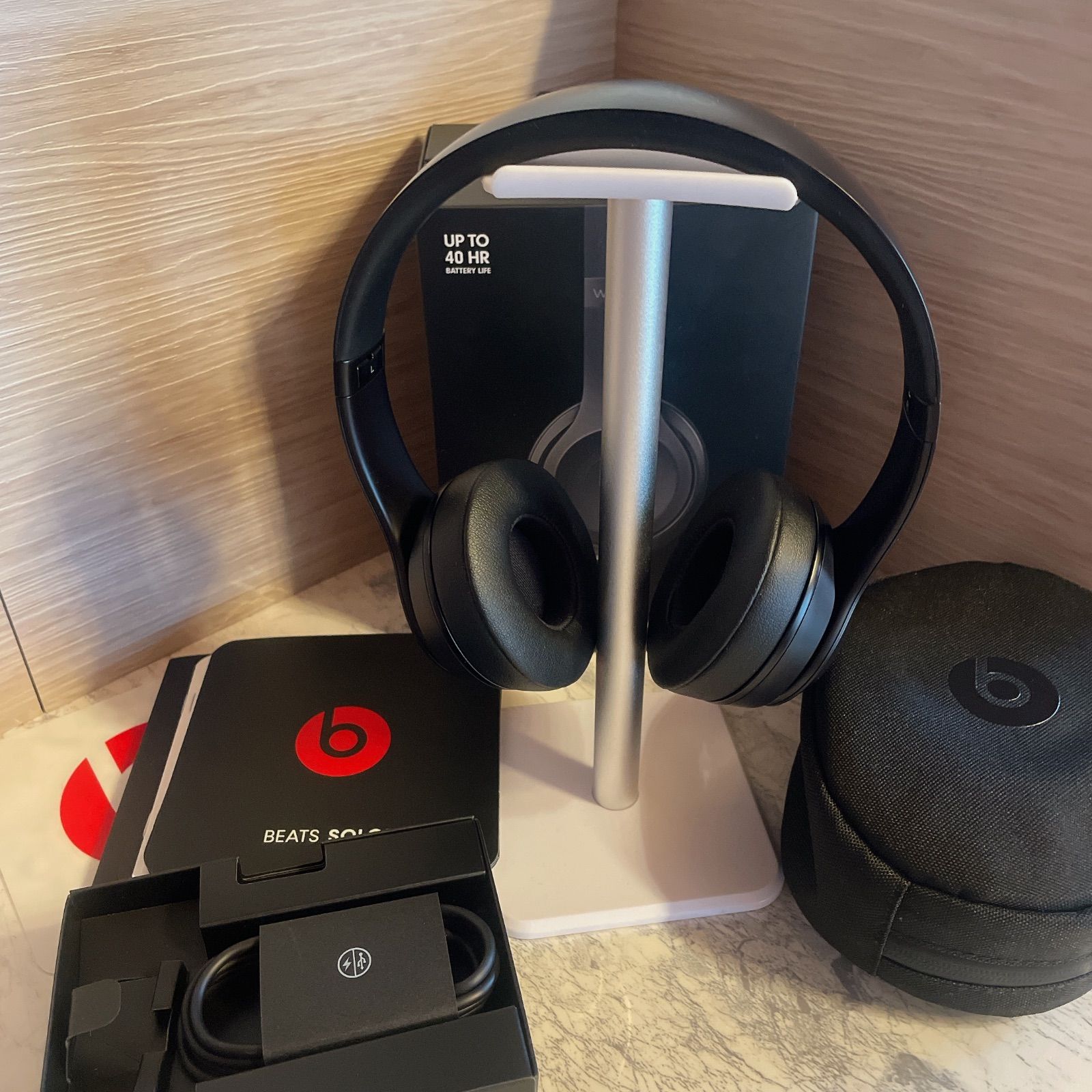 良品☆ Beats SOLO3 WIRELESS マットブラック 2022年製 ワイヤレス