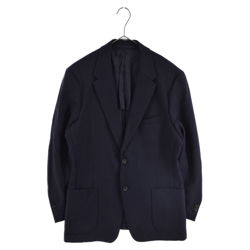 PRADA (プラダ) 2Bテーラードジャケット ネイビー - メルカリ