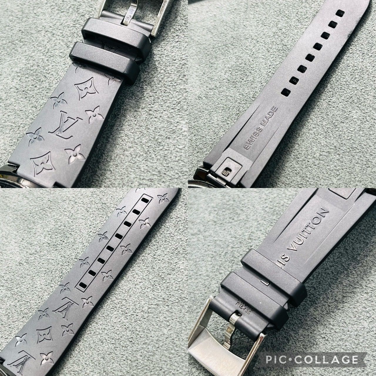 電池交換済】箱/充電器付 ルイヴィトン QA002 タンブールホライゾン V1