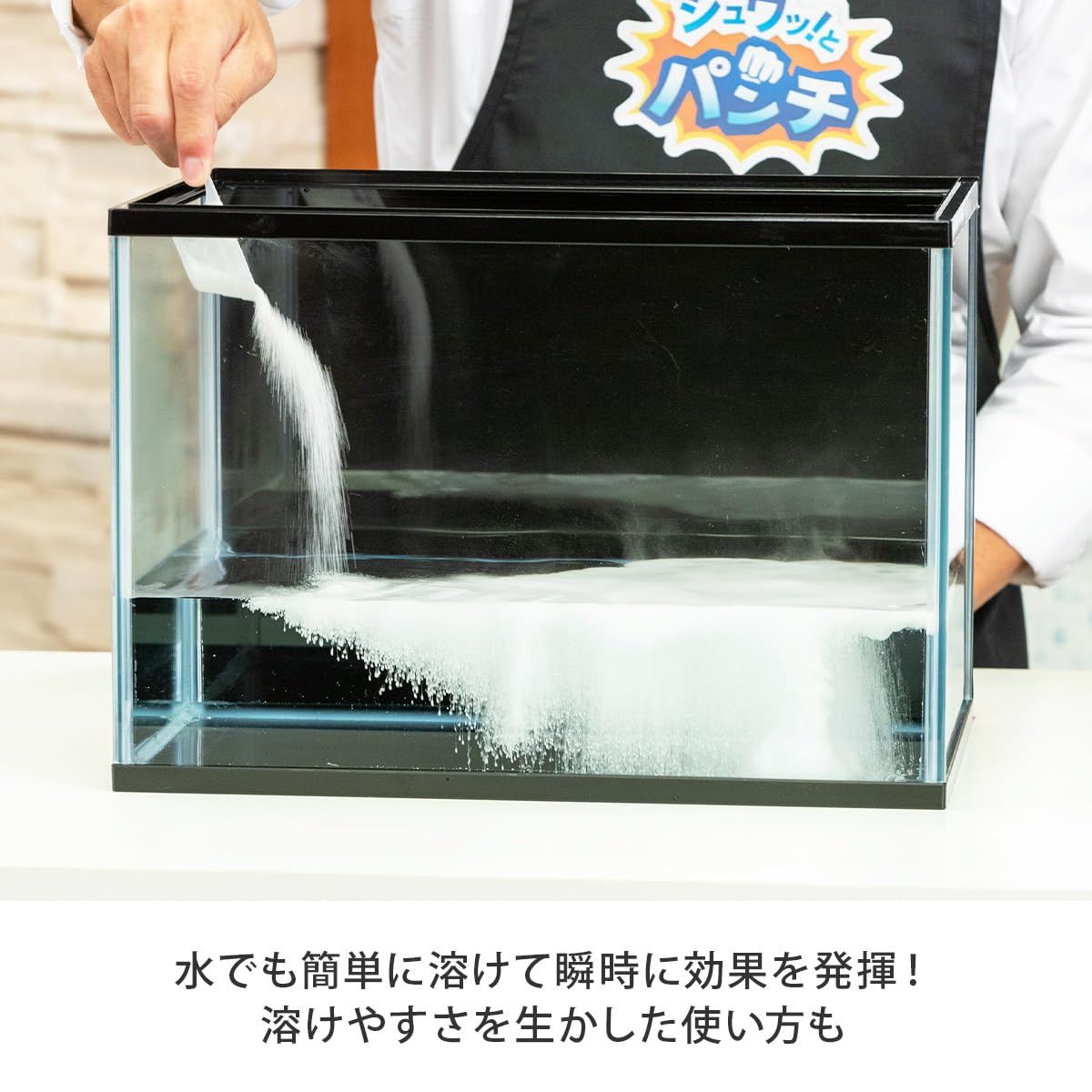 シュワッ！とパンチ 2パック(1kg×2) 洗浄剤 除菌 漂白剤 消臭