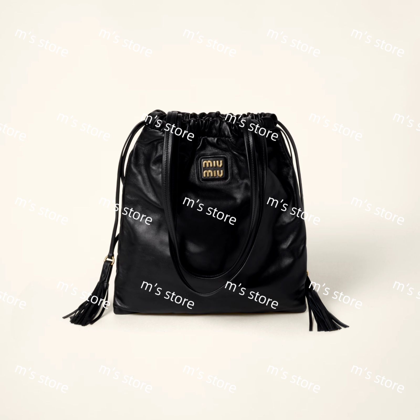 新品 定価以下 miumiu ミュウミュウ ジョワ ナッパレザー バッグ 
