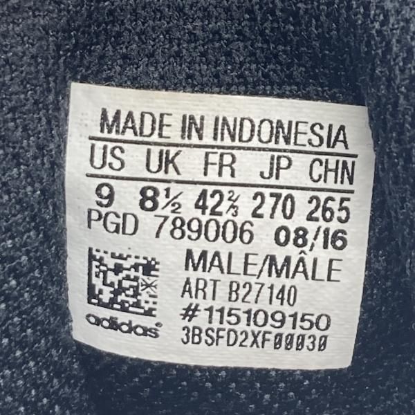 adidas 27 cm B 27140 アディダス スーパースター ブラック 19