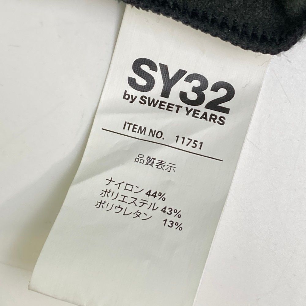 サイズ：3 SY32 BY SWEET YEARS GOLF エスワイサーティトゥ  裏起毛 ジップジャケット  ブラック系 [240101442447] ゴルフウェア メンズ ストスト サイズ：3 SY32 BY SWEET YEARS GOLF エスワイサーティトゥ 裏