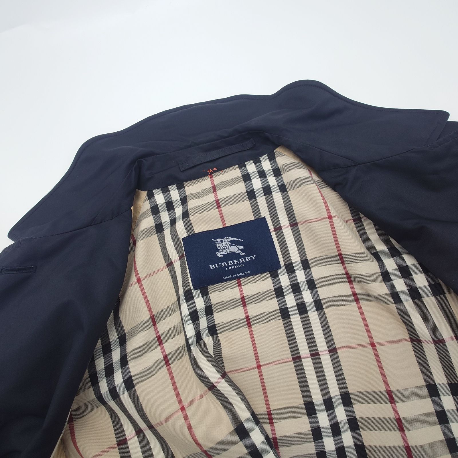 BURBERRY LONDON バーバリーロンドン ステンカラーコート ノバチェック