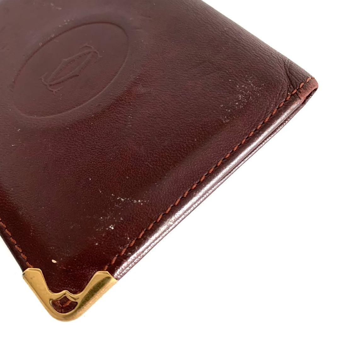 Cartier カルティエ カードケース ミラー付き マスト ドゥ