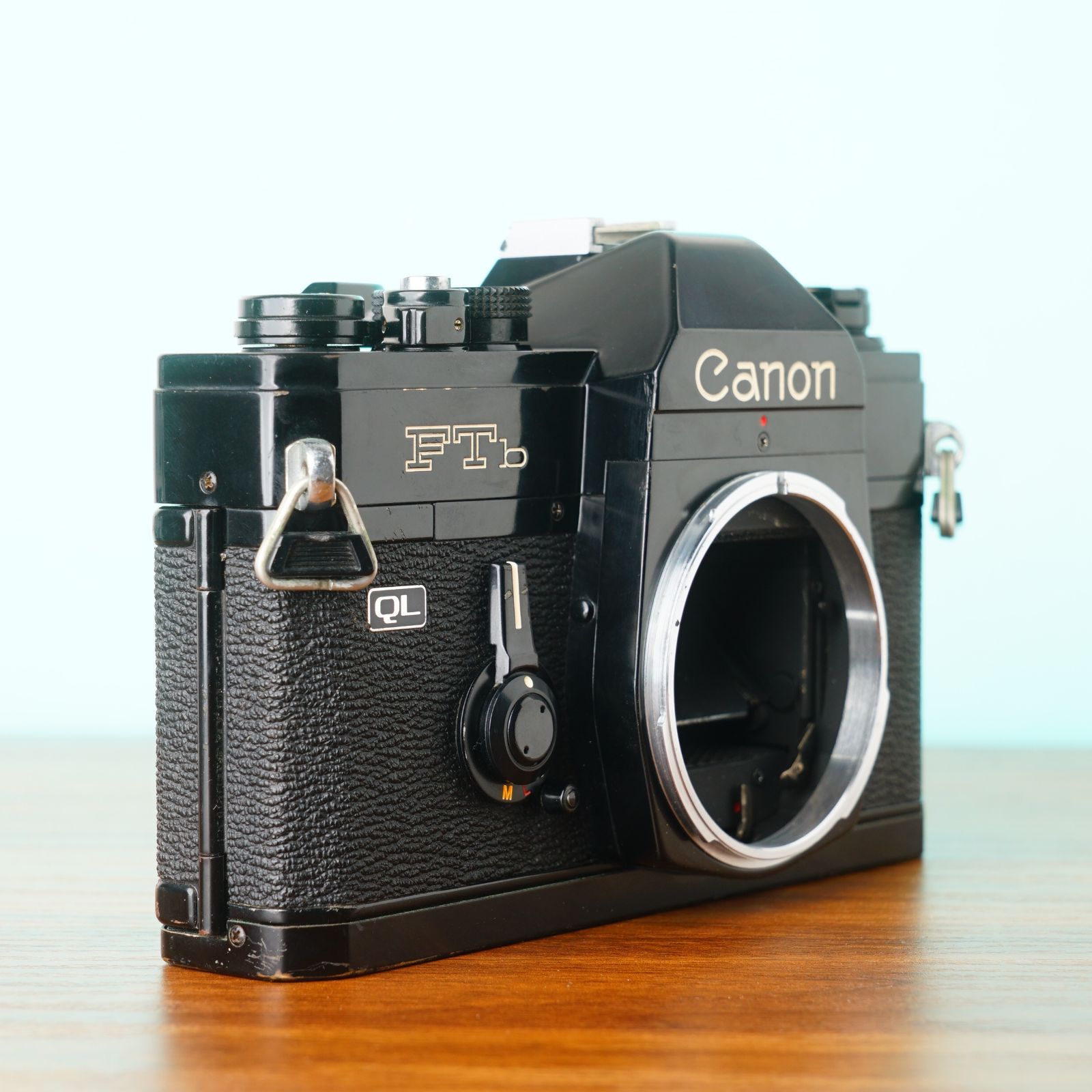 完動品◎Canon FTb-N ブラック ボディ フィルムカメラ #01