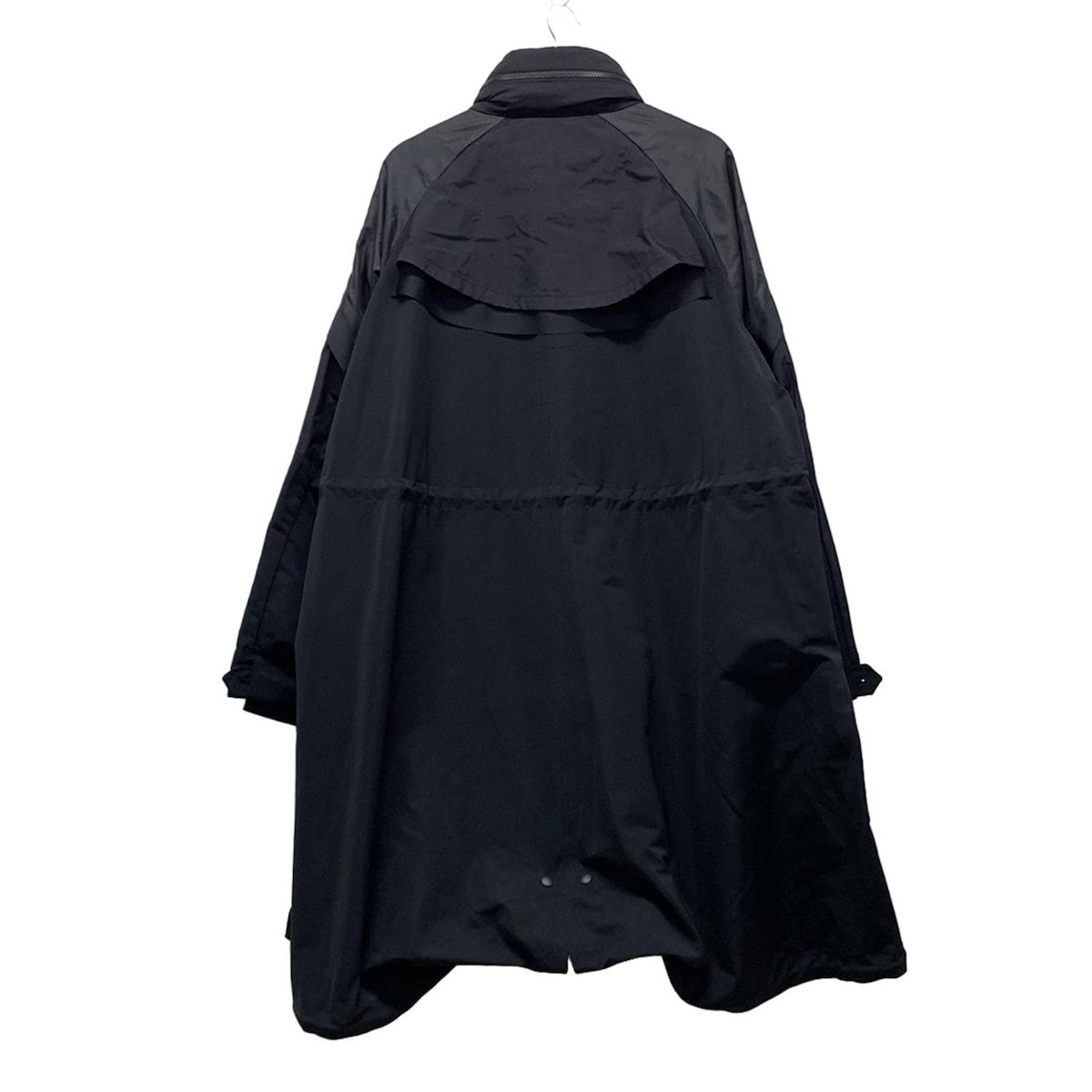 Sacai サカイ コート サイズM レディース - DQ9028 黒 長袖 春 秋 NIKEコラボ