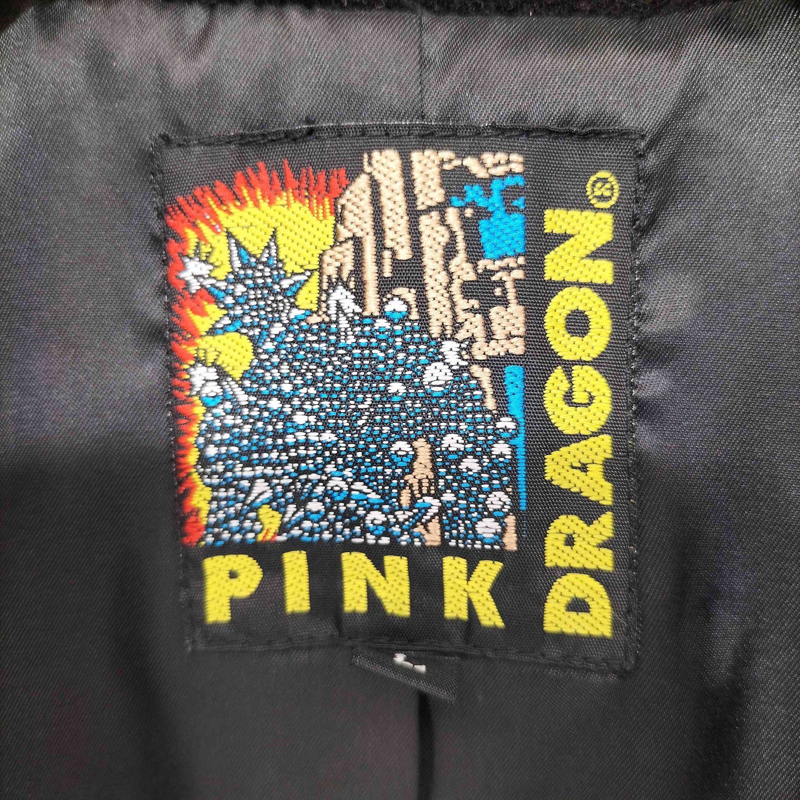 CREAM SODA PINK DRAGON 1st type デニムジャケット 当時物・中古】クリームソーダ ピンクドラゴン CREAMSODA