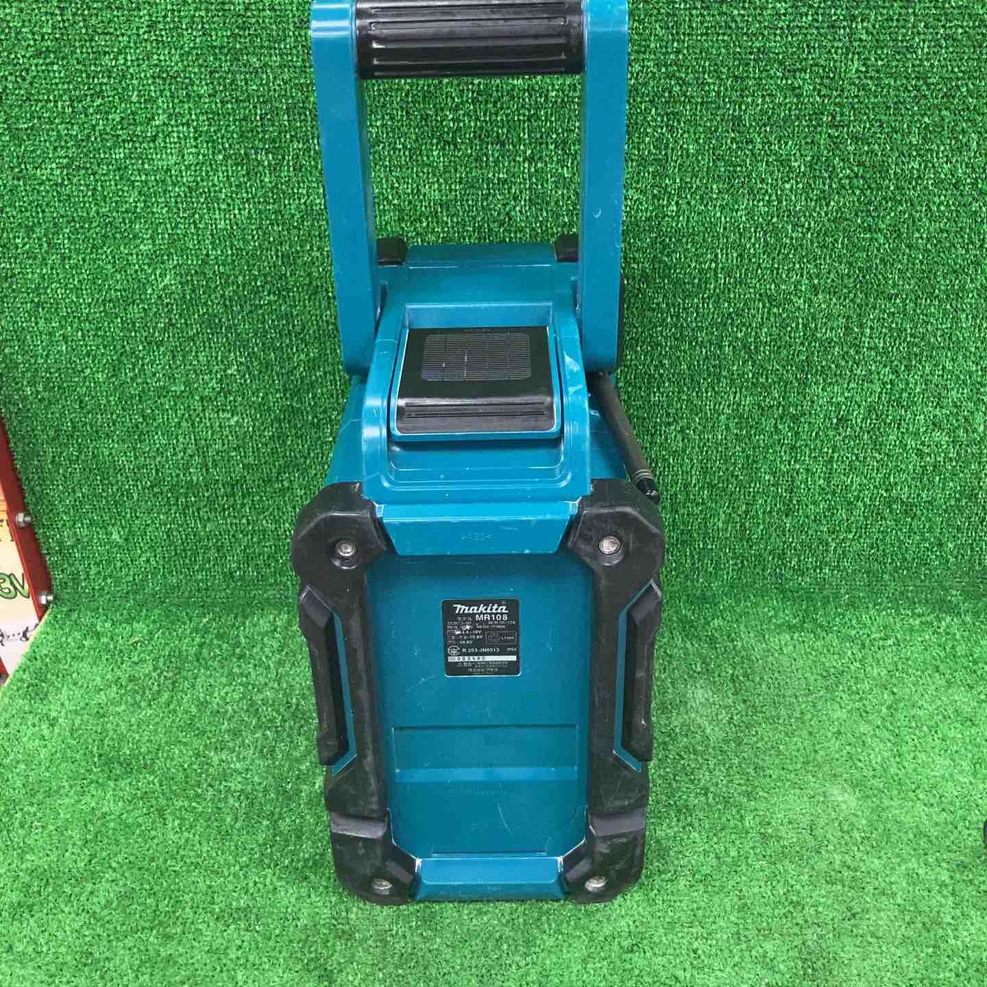 【美品】マキタ(makita) コードレスラジオ MR108 マキタ マキタ[makita] 7.2/10.8/スライド式 10.8/14.4/18V 充電