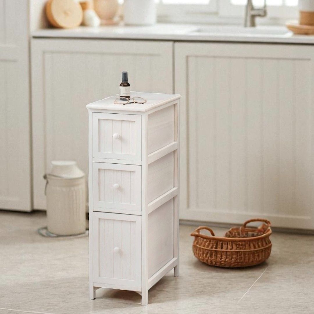 Y 天然木 桐製 アンティーク調 チェスト 隙間収納 アウトレット