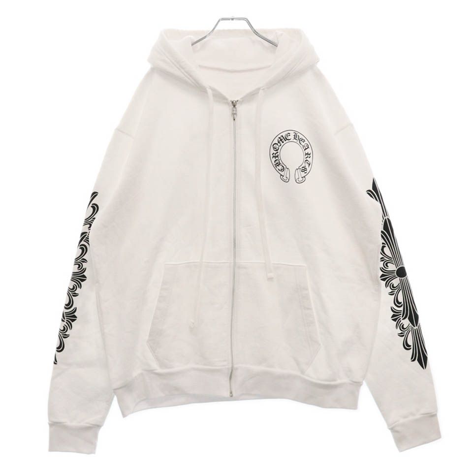 CHROME HEARTS (クロムハーツ) WTSHRT HD ZIP ジップパーカー