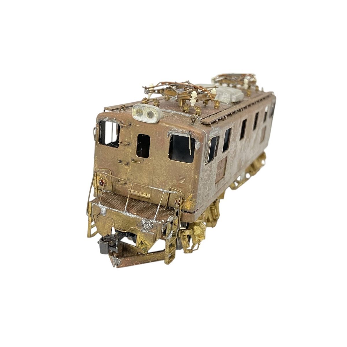 Adachi アダチ No. 0738 16-24号機 東武鉄道 ED5010形 電気機関車 総合キット 組立品 未塗装 HOゲージ 鉄道模型 ジャンク W10485432