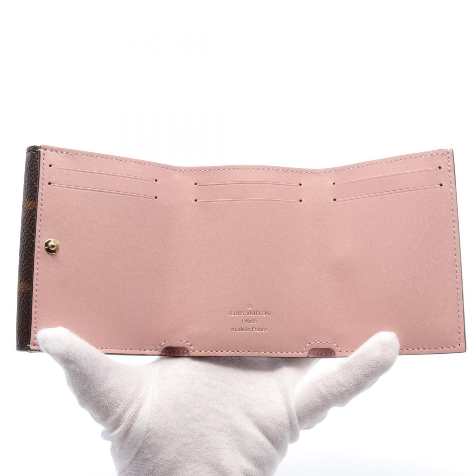 モノグラム ポルトフォイユセレスト 三つ折り財布 ローズバレリーヌ 楽天市場】ルイヴィトン LOUIS VUITTON 財布 三つ折り 折り財布