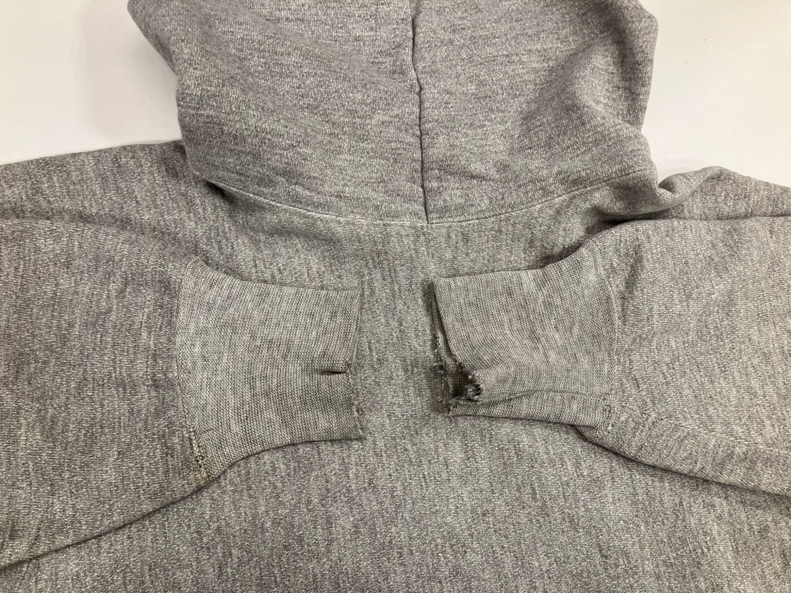 80's リバースウィーブ USMA 軍モノ 前V 霜降りグレー トリコタグ チャンピオン Champion 80's 80年代 トリコタグ REVERSE WEAVE