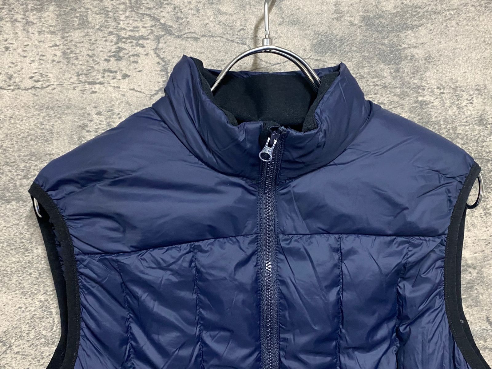 JB203 カフェドシクリステ Cafe du Cycliste ジレ サイクルベスト 中綿 紺 M