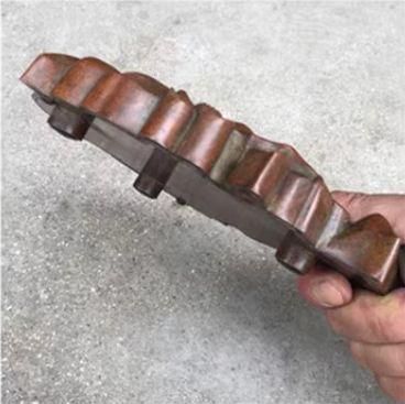 銅器 重工 彫刻 寿桃硯 筆洗 灰皿 文房置物・案頭 工芸品 美術品