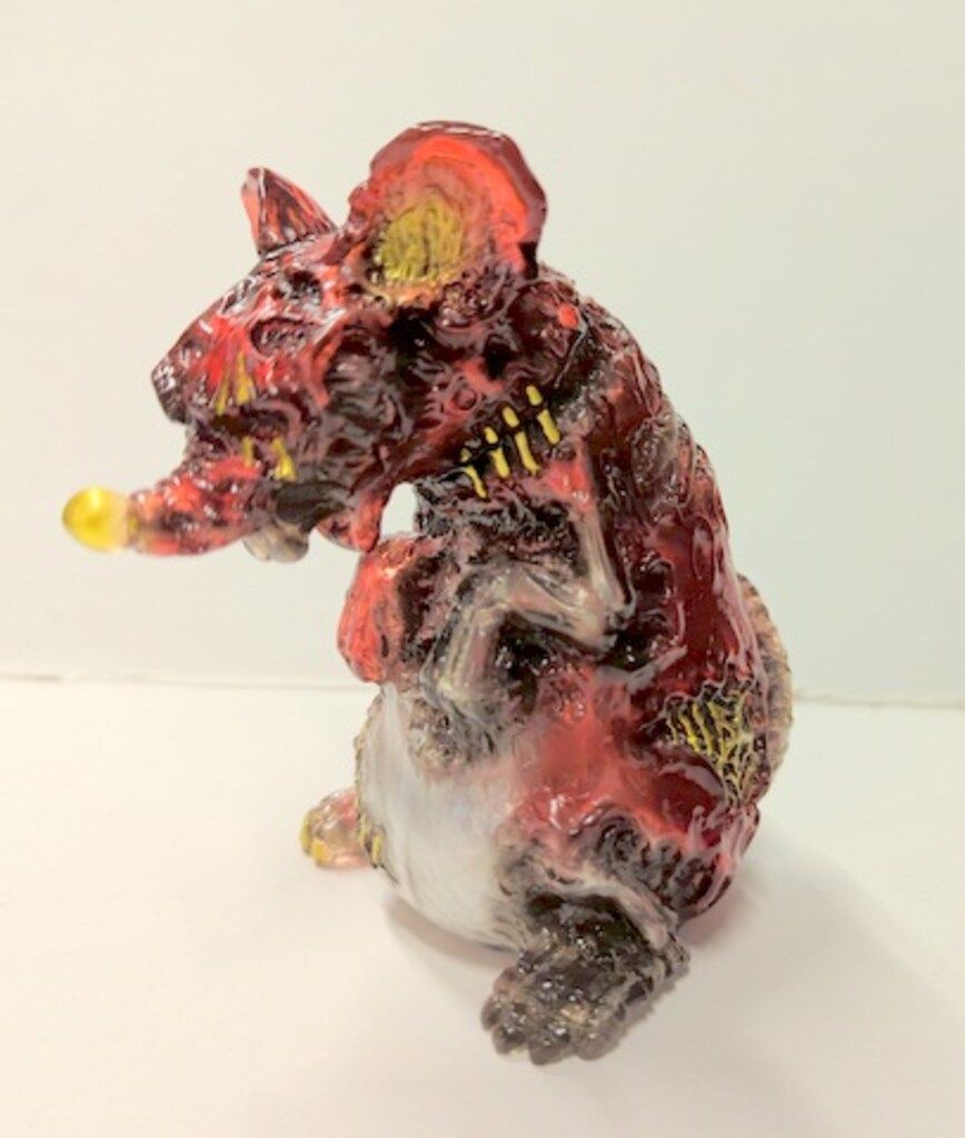 KAGEMARU DESIGNS ZOMBIE SERIES UNDEAD TOYS DOBU RAT クリア成型