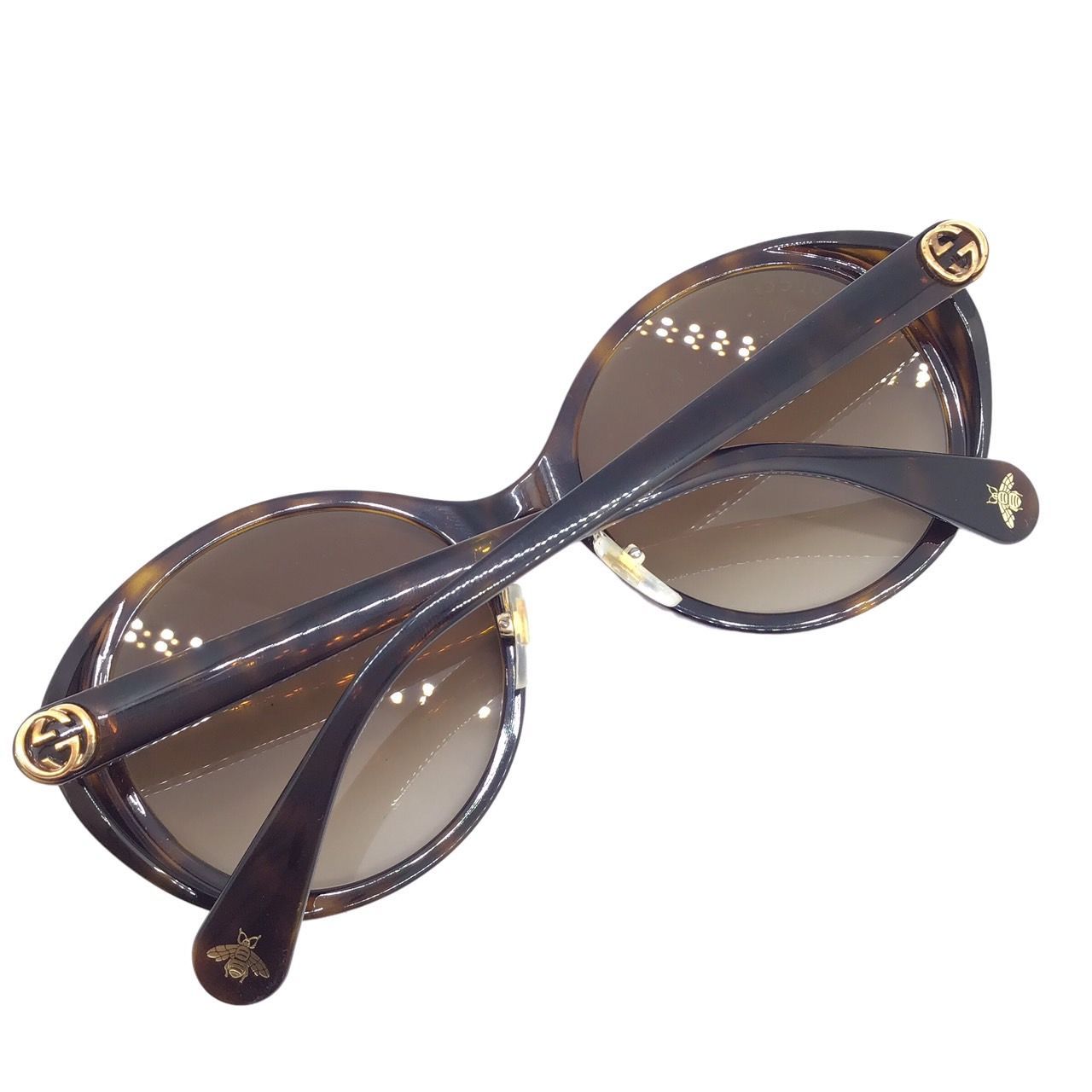GUCCI グッチ サングラス ブラウン GG0370SK 56□19-145