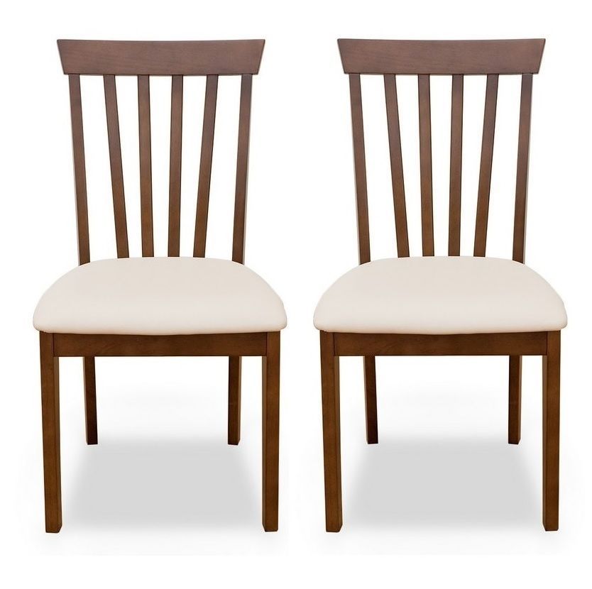 サニーダイニング チェア（2脚入）ブラウン