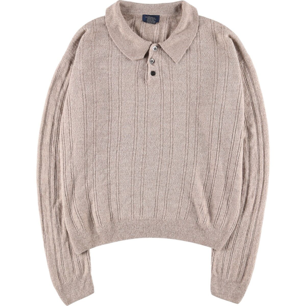 古着 DOCKERS ポロニットセーター メンズL/eaa415588