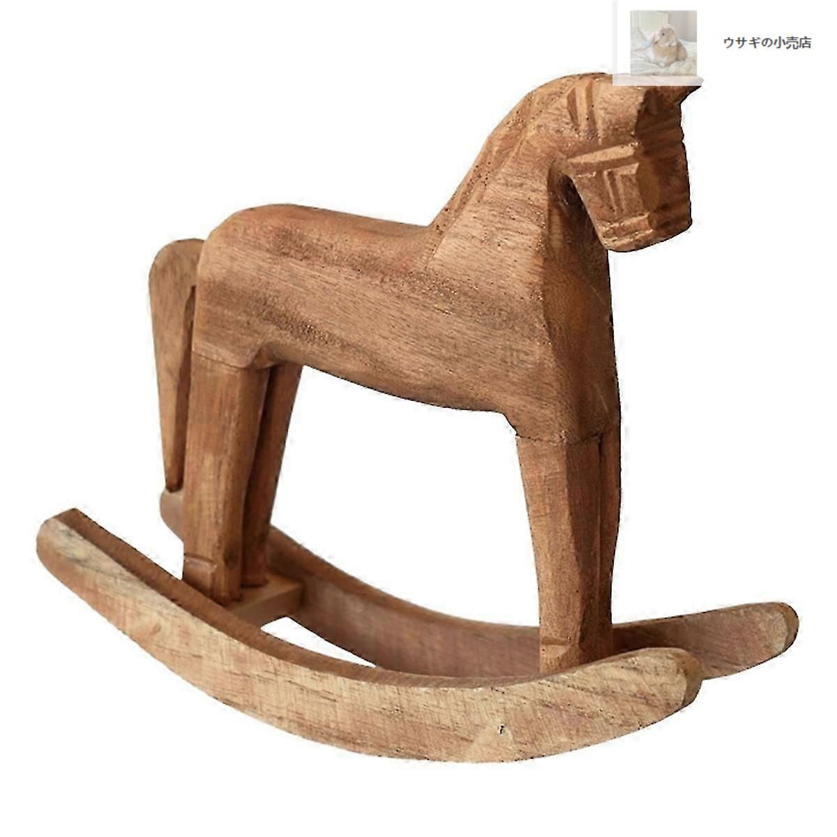 木製馬の彫刻 アートオブジェ 木製乗馬人形のアートオブジェ(缶切り・栓抜き) - メルカリ